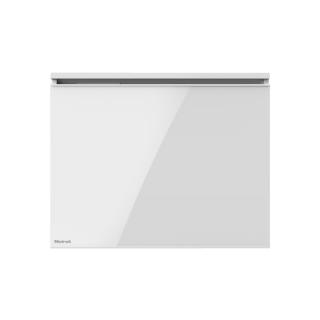 Panou frontal din sticla cu folie de incalzire prin convectie si infrarosu Noirot, 1000W, alb, buton On Off