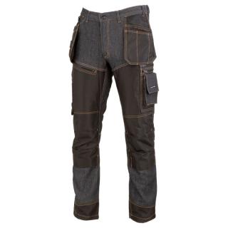 Pantalon de lucru tip blugi  cu intaritura, nuanta inchisa  Lahti Pro