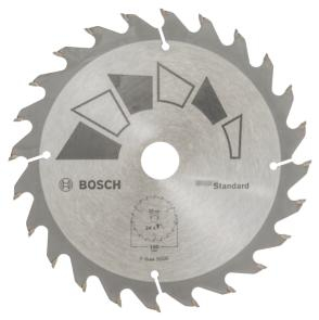 Panza de ferastrau circular pentru lemn BOSCH Standard ,D  160 mm ,latime taiere 2.2 mm ,numar dinti 24 ,orficiu prindere 20 16 mm