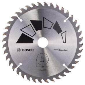 Panza de ferastrau circular pentru lemn BOSCH Standard ,D  160 mm ,latime taiere 2.2 mm ,numar dinti 40 ,orficiu prindere 20 16 mm