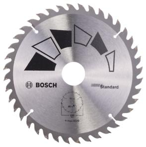 Panza de ferastrau circular pentru lemn BOSCH Standard ,D  180 mm ,latime taiere 2.2 mm ,numar dinti 40 ,orficiu prindere 30 20 mm