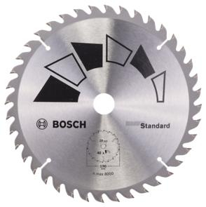 Panza de ferastrau circular pentru lemn BOSCH Standard ,D  190 mm ,latime taiere 2.2 mm ,numar dinti 40 ,orficiu prindere 20 16 mm