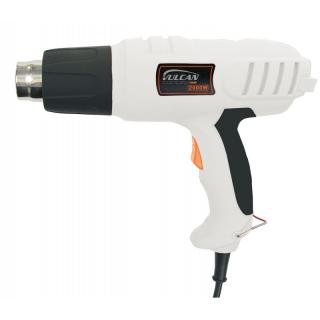 Pistol suflant cu aer cald Vulcan, 2000W, doua trepte de caldura reglabile, debit aer 350-500 L min, 230V