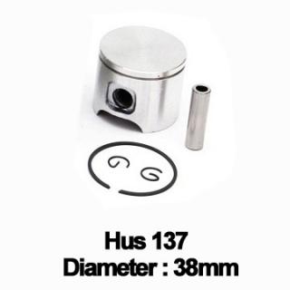 Piston complet Husqvarna 136, 137 (38 mm)