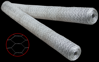 Plasa Rabitz din sarma zincata 0.53mm, 1 metru inaltime si 50 metri lungime