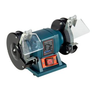 Polizor de banc Tryton 150W, polizare dura si fina, 125x16mm, orificiu 12.7mm, 2950 rot min