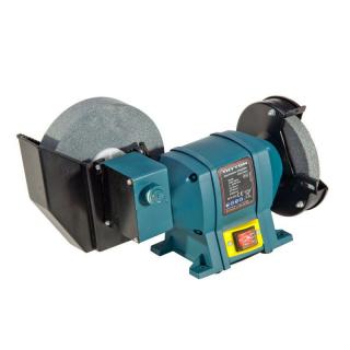 Polizor de banc umed-uscat Tryton, 250W, recipient lichide polizare fina, 200x40mm-150x20mm