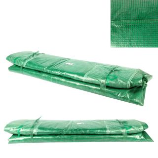 Prelata sera politilena Micul Fermier, dimensiuni 10x4x2.5m, densitate 140g mp, rezistenta radiatii solare UV4