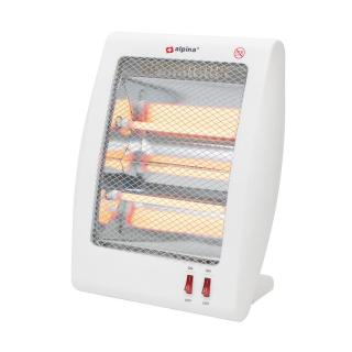 PROMOTIE   Radiator halogen cu putere maxima de 800 w 30 x 34 x 14,5 cm