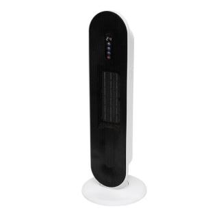 Radiator ceramic cu telecomanda, 2000W, 2 trepte de incalzire, termostat digital, oscilatie comutabila