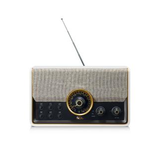 Radio retro 6 in 1, 227 x 133 x 102 mm conexiune BT stereo fara fir