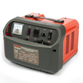 Redresor auto Almaz, acumulator 30-300Ah, cablu alimentare 1.5m, tensiune de iesire 12-24V, clesti rosu si negru