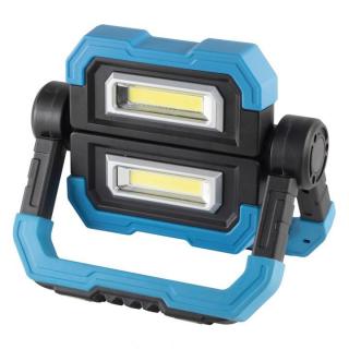 Reflector Cob Led reincarcabil, portabil, interior-exterior, 2x5W, max 1000 lm, acumulator 5000 mAh