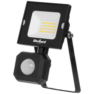 Reflector cu senzor de miscare Rebel, 20W, 6500K, 230V, 1728 lm, durata 25000 ore