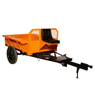 Remorca pentru motocultor 600 kg cu extensie laterala 180 mm