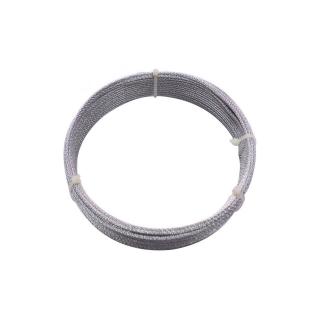 Rola 15M cablu otelit plastifiat de 3 4.5mm grosime