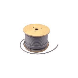 Rola 200M cablu otelit plastifiat de 2 3.5mm grosime