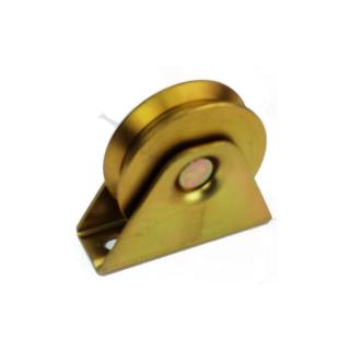 Rola poarta cu canal in forma de Y de 60mm cu suport