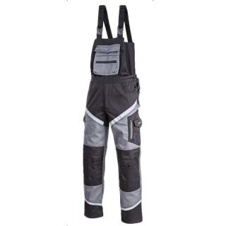 Salopeta de lucru groasa premium negru gri Lahti Pro