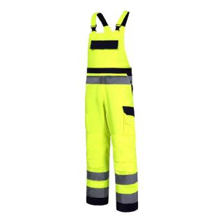 Salopeta de lucru reflectorizanta premium verde lime Lahti Pro