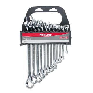 Set de chei combinate Proline, material crom-vanadiu, suprafata cromata, 6-22mm, 12 piese