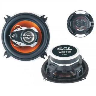 Set de difuzoare auto 100mm Sal, 3 cai, 4 Ohmi, 140W, 60 - 20000 Hz, corp aluminiu