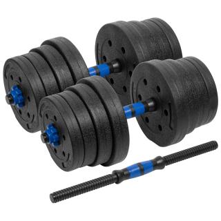 Set Haltere Reglabile cu Conector 2 x 15 kg Rebel Active