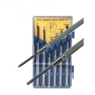 Set surubelnite specialist, 6 piese, metalic, capac rotativ , cap normal 1,4; 2; 2,4; 3 mm