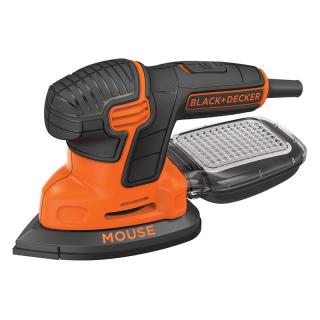 Slefuitor delta cu excentric Black Decker, 120W, 135 95mm, 14000 Rpm, 28000 oscilatii, 1 Kg