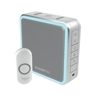 Sonerie fara fir Honeywell, 8 melodii, raza de actiune 200m, 90 dB, temporizare mod silentios, frecventa 868 MHz