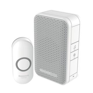Sonerie fara fir Honeywell, raza actiune 150m, 80 dB, 4 melodii, protectie IP55, dimensiune 110 x 70 x 40 mm
