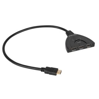 Splitter Hdmi pentru echipamente audio-video digitale, 3 intrari, 1 iesire