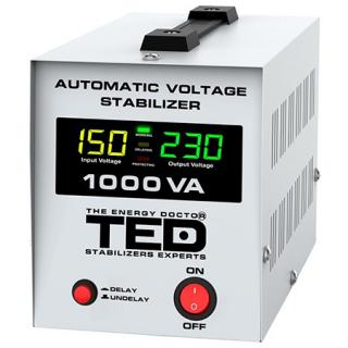 Stabilizator tensiune automat AVR 1000VA LCD TED TED-AVR1000L