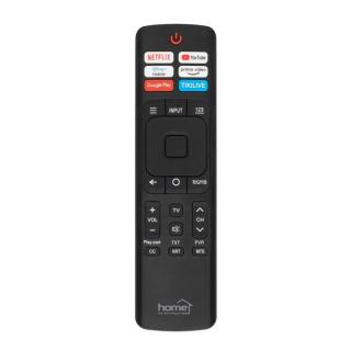 Telecomanda pentru televizoare Smart Hisense, precodat, nu necesita configurare, 2 baterii 1.5V (neincluse)