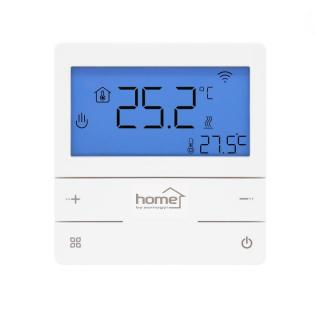 Termostat smart pentru covor electric, afisaj Lcd, senzor de podea, 3680W, cablu 3 m, temperatura reglabila