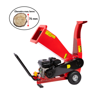 Tocator pentru crengi si vita de vie, O76mm, motor benzina 6.5CP