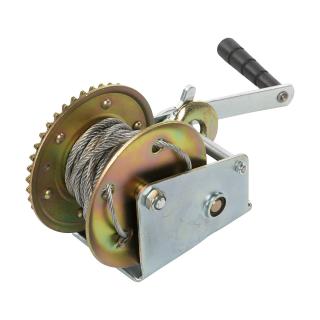 Troliu manual 1000 lbs, greutate 450 Kg, otel, dimensiune 21x13x17, 2.4 Kg