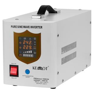 UPS centrale termice sinus pur 1500VA 1050W 24V KEMOT URZ3427