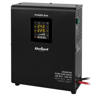 UPS centrale termice sinus pur 500VA 300W 12V REBEL RB04011