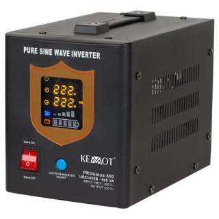 UPS centrale termice sinus pur 800VA 500W 12V KEMOT URZ3405B