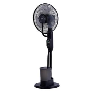 Ventilator aburi, negru, 75W, 3 palete, oscilatie comutabila, 3 trepte de umidificare, rezervor apa 2.8L