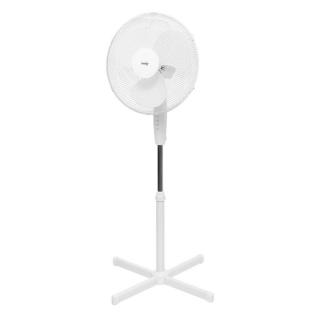 Ventilator cu stativ Home, 3 trepte de viteza, oscilatie comutabila, inaltime reglabila, alb