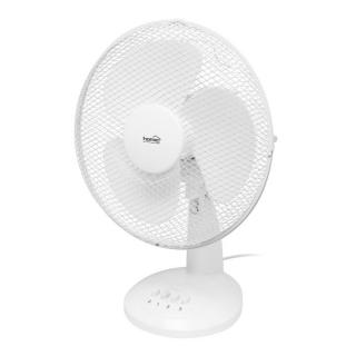 Ventilator de birou Home, diametru palete 30cm, grilaj metalic, cap oscilant