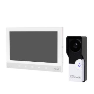 VIdeo interfon Home, monitor Lcd color de 7  , utilizare fara handset, butoane tactile, volum reglabil