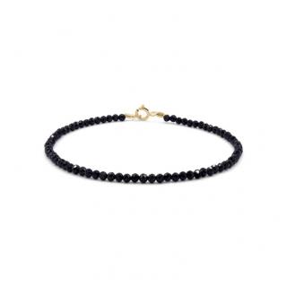 BLACK, bratara onix negru, Argint 925