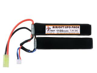 Baterie LI-PO 1100MAH 7,4V 20C