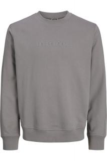 Bluza JACK JONES Recharge Mold Print - 12274501-Gray Flannel