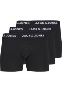 Boxeri JACK JONES Anthony 3-Pack - 12171944-Black