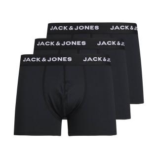 Boxeri JACK JONES Base Microfiber 3-Pack - 12204876-Black