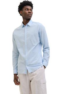 Camasa JACK JONES Breeze Linen Blend - 12268964-Chambray Blue